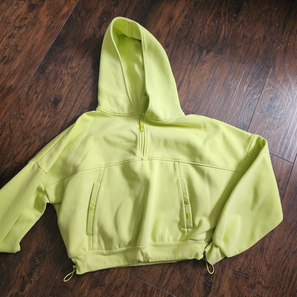 Blogilates Lime Green Oversized Hoodie